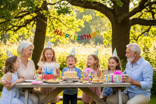 Birthday in a Bag Party - Big Family of Michigan